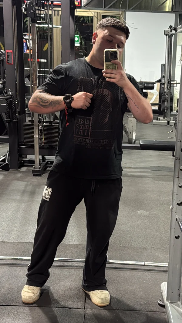 Jaime Muñoz Remedy, preparador físico, en el gimnasio